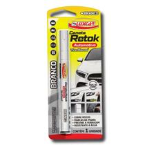Caneta Retok Automotivo Tira Riscos Branco Caneta Retok Automotivo Tira Riscos Branco