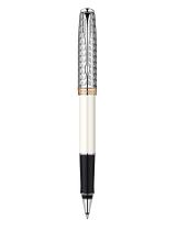 Caneta Roller Ball Sonnet White Silver CT - Parker