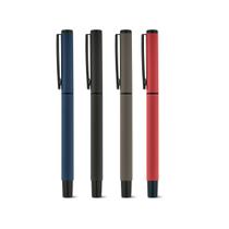 Caneta Roller com acabamento emborrachado