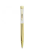 Caneta Roller Pen Dourado Cristais 1mm - FS