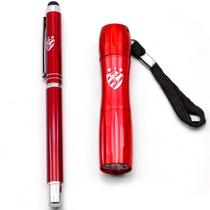 Caneta Roller Pen Touchscreen Com Lanterna - Sport Club Caneta Roller Pen Touchscreen Com Lanterna - Sport Club