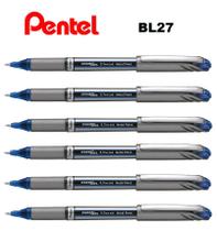 Caneta Rollerball Pentel Energel 0,7mm BL27 - Kit C/6 Azul