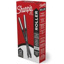 Caneta Rollerball Sharpie Needle Point 0,5 mm de tinta preta x12