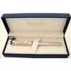 Caneta Rollerball Waterman Gentleman Folh. Prata
