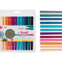 Caneta Sketch Vibes Pincel+Fina 12 cores Boho Chic TRIS