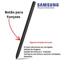 Caneta SPen Samsung Galaxy Book3 360 Book4 360 Original e Kit Pontas