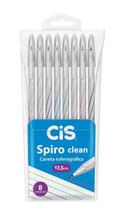 Caneta Spiro, Spiro Clean e Spiro Glow Sortidas Com 8 Unidades - Cis