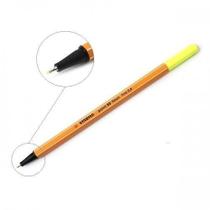 Caneta Stabilo 0.4 point 88/024 amarelo neon