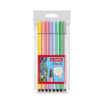 Caneta Stabilo Pen 68 Pastel 08 Cores
