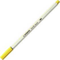 Caneta stabilo pen brush amarelo - ref 568/80-011