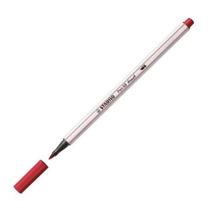 Caneta stabilo pen brush vermelho esc-r 568/80-011