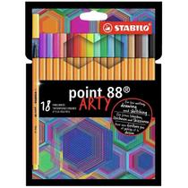 Caneta Stabilo Point 88 Arty 0.4Mm 8818 1 20 18 Cores