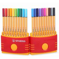 Caneta Stabilo Point 88 Fineliner 0,4mm 8820-03 C/20 unid.