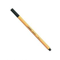 Caneta stabilo point 88 preto - ref 1186100