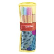 Caneta stabilo point 8825-07 - estojo com 25 cores