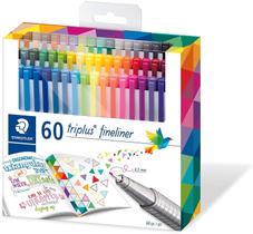 Caneta Staedtler Triplus Fineliner 60 cores