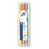 Caneta Staedtler Triplus Highlighter Textmarker 4 Cores