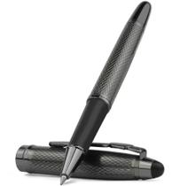Caneta Stonego Rollerball Metálica Elegante Escrita Fácil - CINZA Caneta Stonego Rollerball Metálica Elegante Escrita Fácil - CINZA