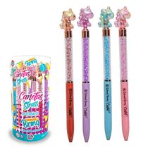 Caneta Strass Unicornio Caneta Strass Unicornio