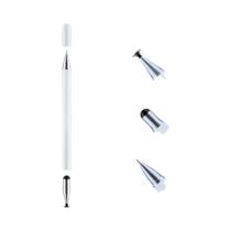 Caneta Stylus 3 Em 1 Para iPad, Tablet Xiaomi, Smartphone, Apple Pencil, iOS, Android, Desenho