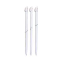Caneta Stylus Ajustável De Metal Branco (Pacote Com 3) Para 3DS XL LL 2DS LL XL NDSL NDS Lite NDSi - ChengHaoRan