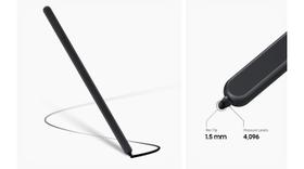 Caneta Stylus F-TECH Galaxy Z Fold 5/6 S Pen Fold Edition preta