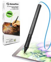 Caneta Stylus Inteligente SonarPen Sensível à Pressão com Rejeição de Palma