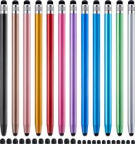Caneta Stylus LINFANC 12 Peças 2 em 1 para Tela Touchscreen de Alta Precisão