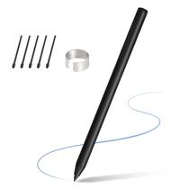 Caneta Stylus PalmScribe para 2 canetas notáveis com borracha e 5 pontas, caneta de reposição magnética notável para Remarkable 2 Alternative Marker Plus, lápis notável para dispositivos Wacom/Kindle Scribe/Boox/EMR