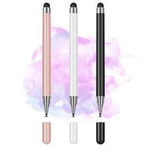 Caneta Stylus para Tablets 3 Unidades com Ponta de Disco de Precisão, Stylus Universal 2 em 1 Compatível com Android, iOS e Celulares Perfeita para Escrever, Desenhar e Anotações Caneta Stylus para Tablets 3 Unidades com Ponta de Disco de Precisão, Stylus Universal 2 em 1 Compatível com Android, iOS e Celulares Perfeita para Escrever, Desenhar e Anotações