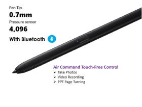 Caneta Stylus SLQ Galaxy S22 Ultra Bluetooth com 5 Pontas