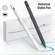 Caneta Stylus universal capacitiva para tablets Ios e Android Preta - Eu Lu Store