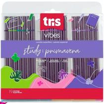 Caneta super fina tris vibes-coleção primavera- 18 cores