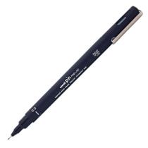 Caneta Técnica Nanquim UNI PIN Fine Line Mitsubishi Ponta Nanquim Preta à Prova dÁgua para Desenho Técnico e Artístico