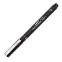 Caneta Técnica Nanquim UNI PIN Fine Line Mitsubishi Ponta Nanquim Preta à Prova dÁgua para Desenho Técnico e Artístico