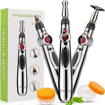 Caneta Terapêutica Acupuntura Elétrica Estimula Pontos Fisio Pilhas AA Caneta Terapêutica Acupuntura Elétrica Estimula Pontos Fisio Pilhas AA