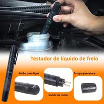 Caneta Testadora De Fluido De Freio Com 5 Indicadores LED, Ferramenta De Diagnóstico De Freio Para