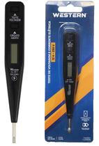 Caneta Testagem de Voltagem Digital Corrente Eletricista 12 a 250v Caneta Testagem de Voltagem Digital Corrente Eletricista 12 a 250v