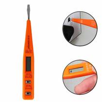 Caneta Teste Digital de Voltagem Corrente Elétrica Pequeno - Starfer Caneta Teste Digital de Voltagem Corrente Elétrica Pequeno - Starfer