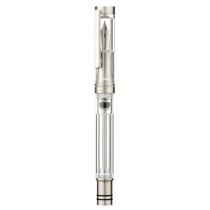 Caneta-tinteiro Asvine V200 Titanium com enchimento a vácuo