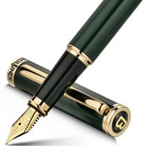 Caneta-tinteiro BEILUNER Racing Green 24K Gold Nib Medium