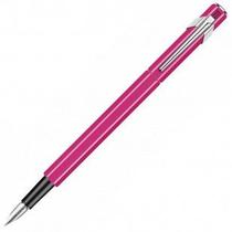 Caneta Tinteiro Caran dAche 849 Rosa Fluo Pena Média