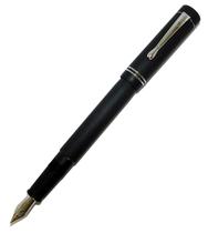Caneta Tinteiro Click Renaissance Ebonite Carbon Preta Ct