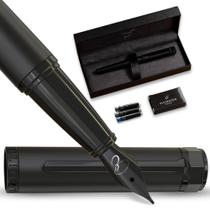 Caneta-tinteiro Ellington Pens The Stealth com ponta extrafina Caneta-tinteiro Ellington Pens The Stealth com ponta extrafina