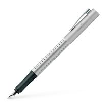 Caneta-tinteiro Faber-Castell Grip 2011 M 140900 Prata Caneta-tinteiro Faber-Castell Grip 2011 M 140900 Prata