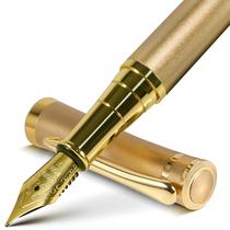 Caneta-tinteiro FINTANIX com acabamento dourado e pena fina Caneta-tinteiro FINTANIX com acabamento dourado e pena fina