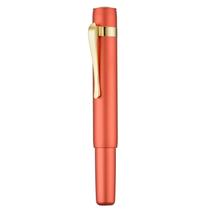 Caneta-tinteiro HONG DIAN M2 Mini em alumínio com pena curva