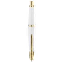Caneta-tinteiro Jinhao 10 Press Pearl White Medium Nib com caixa Caneta-tinteiro Jinhao 10 Press Pearl White Medium Nib com caixa