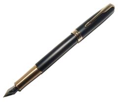 Caneta Tinteiro Jinhao 75 Preto Fosco Gt Fina