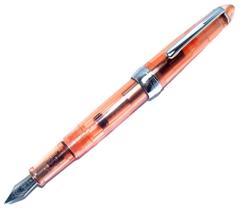 Caneta Tinteiro Jinhao 992 Translucide Laranja F